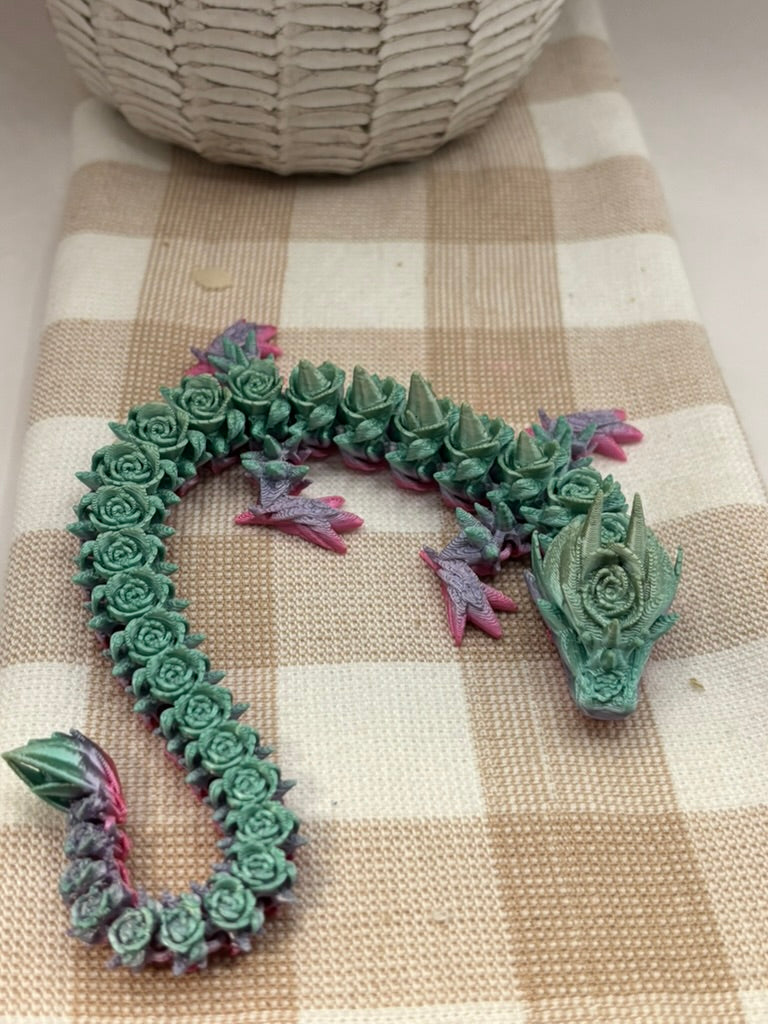 3D Printed | Rose Dragon