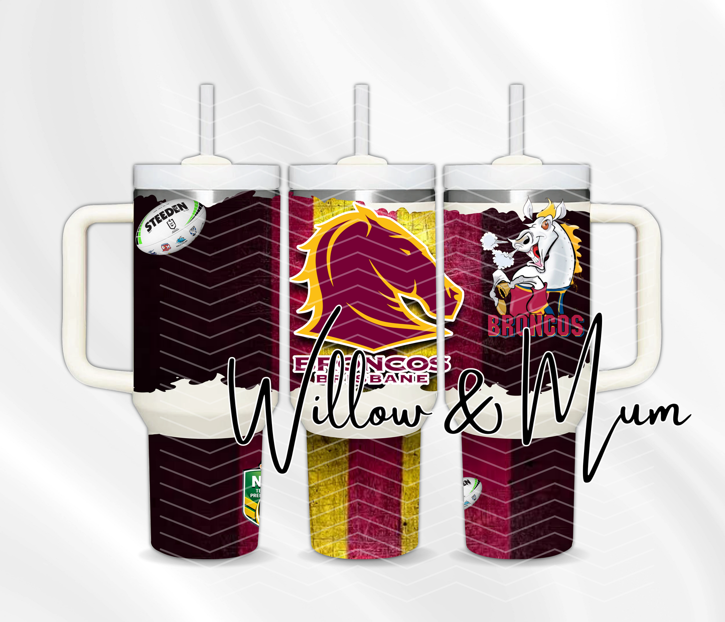 40oz Tumbler | NRL | Broncos