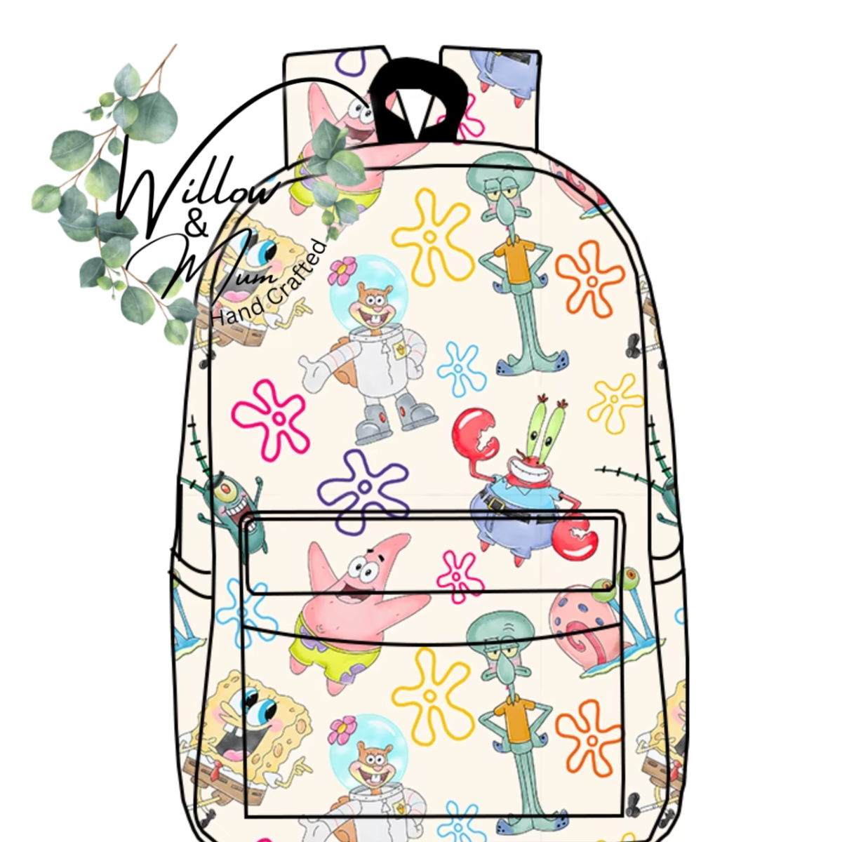 PRE ORDER School Bag | Sponge Bob