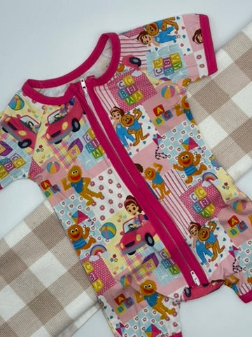 Organic Bamboo Romper | MS Rachel Patches