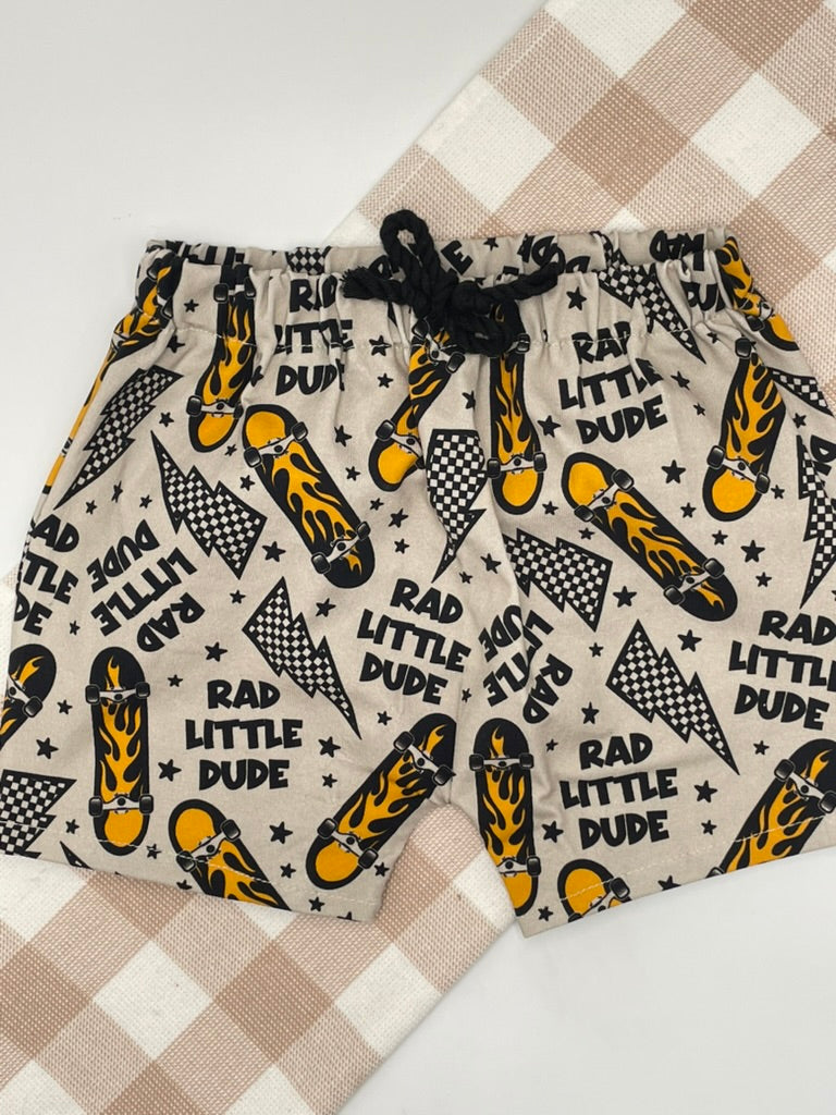Handmade Shorts | Rad little dude