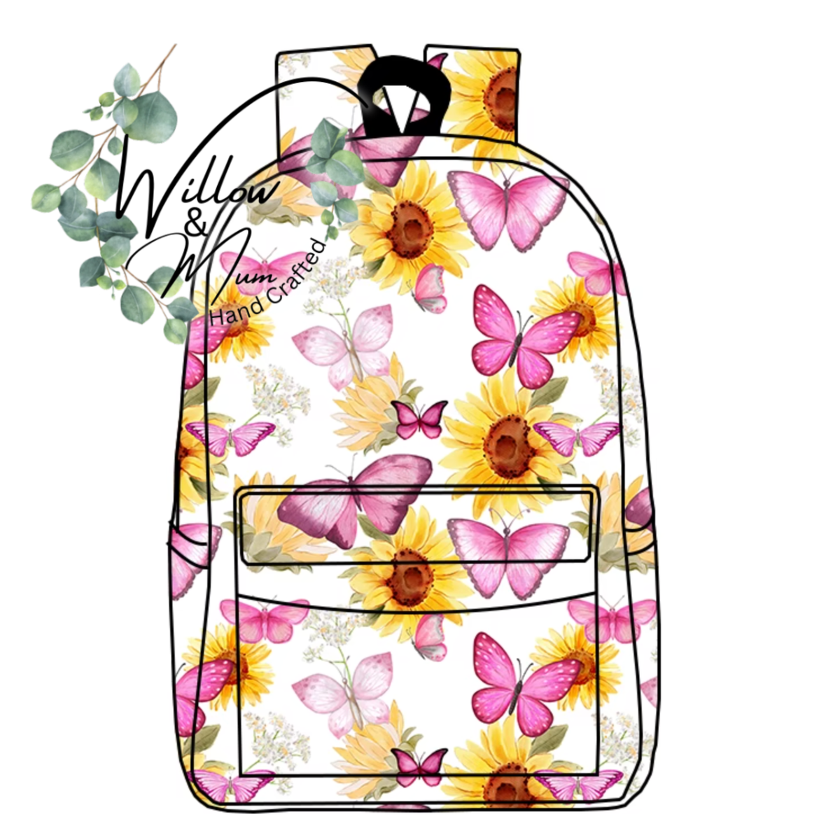 PRE ORDER School Bag | Butterflies