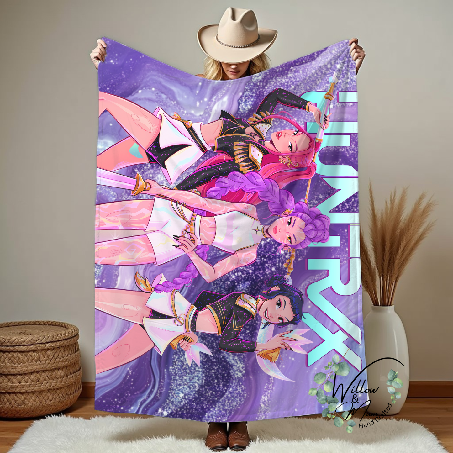 K-Pop Demon Hunter Blanket