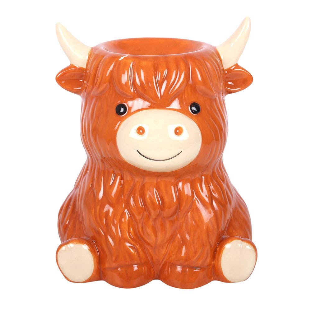 Highland Cow Oil Burner and Wax Warmer