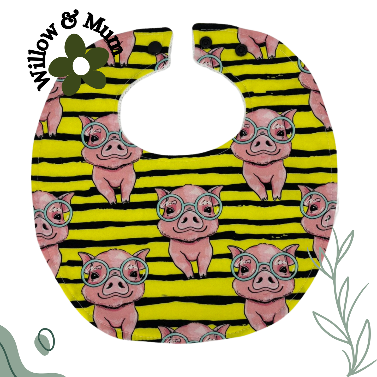 Baby Bib | Pig