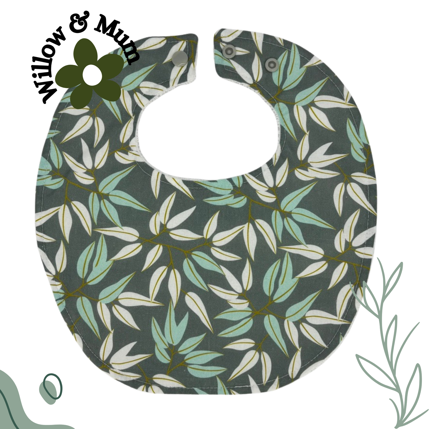 Baby Bib | Leaves