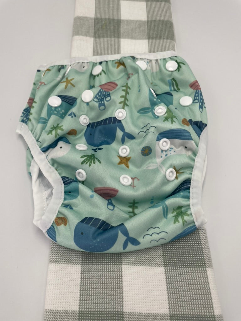 Swim Nappy’s | Green Whales