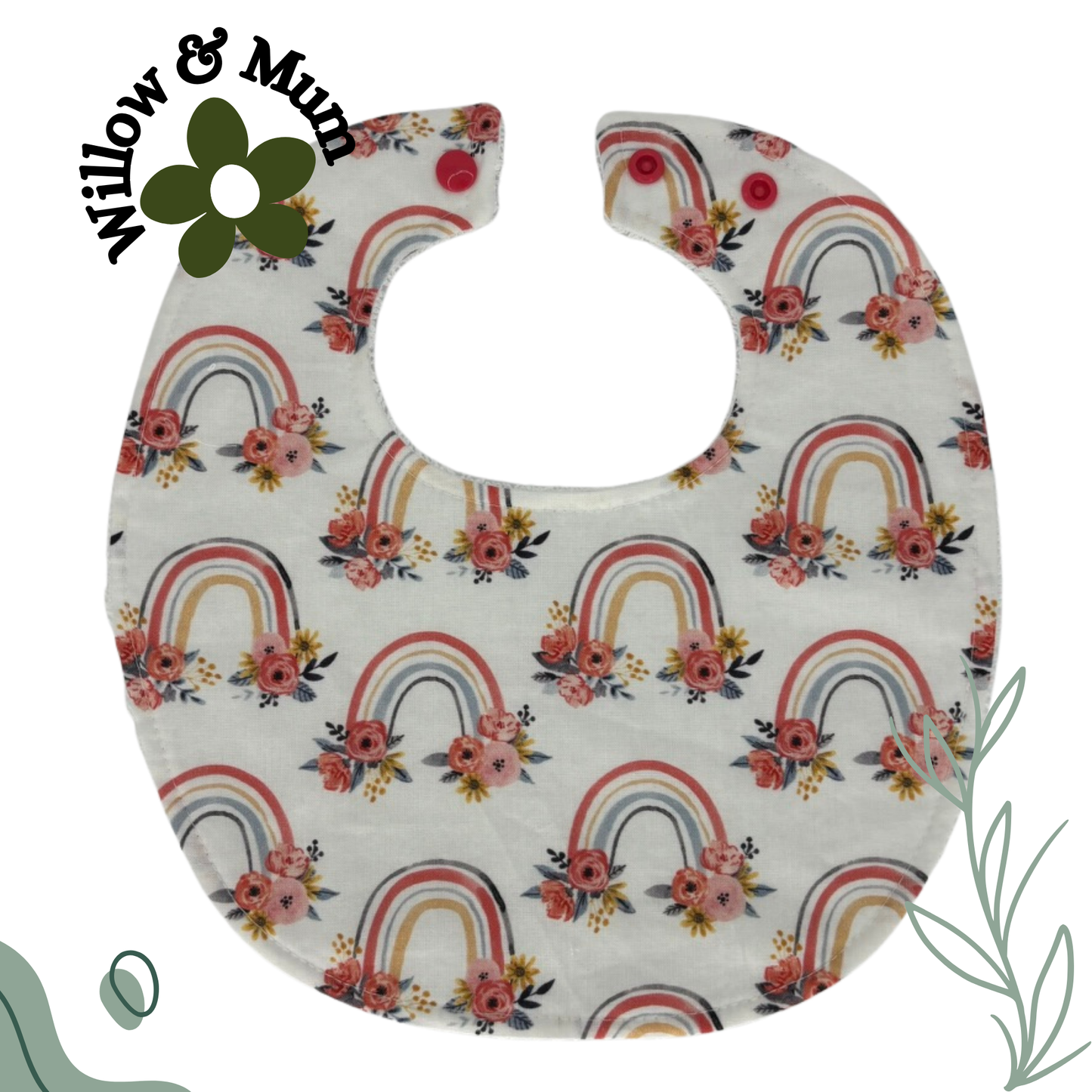 Baby Bib | Rainbows