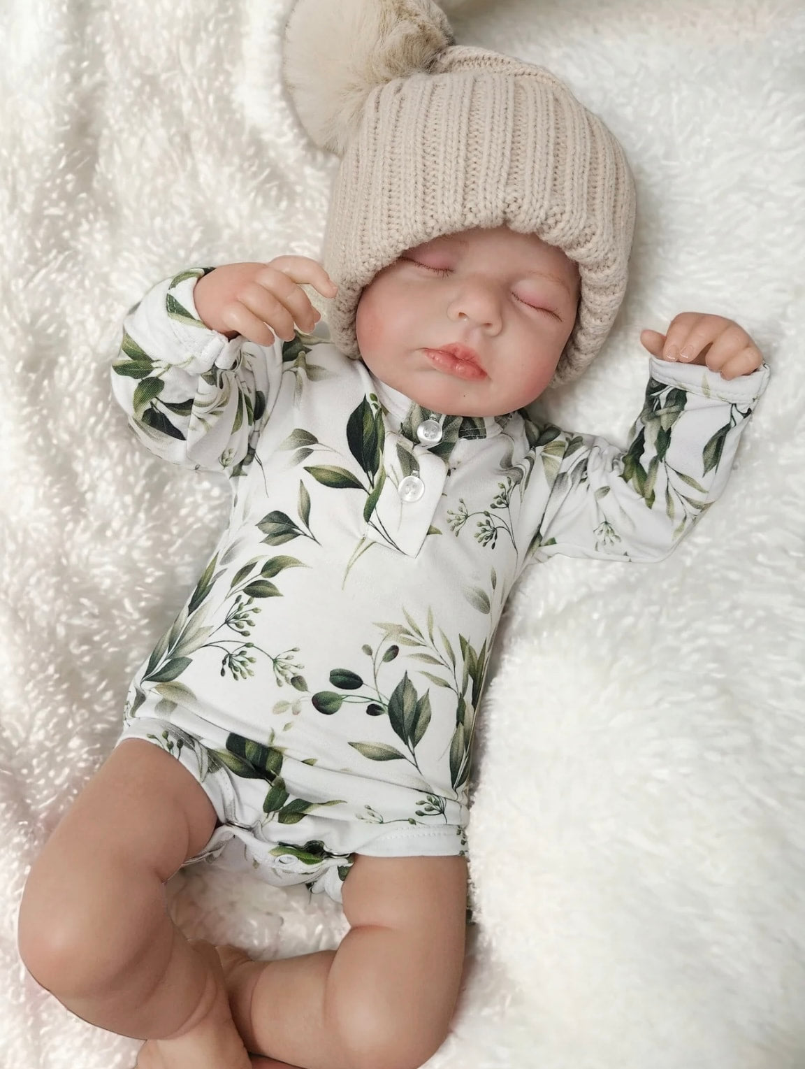 Organic Leaf Bodysuit