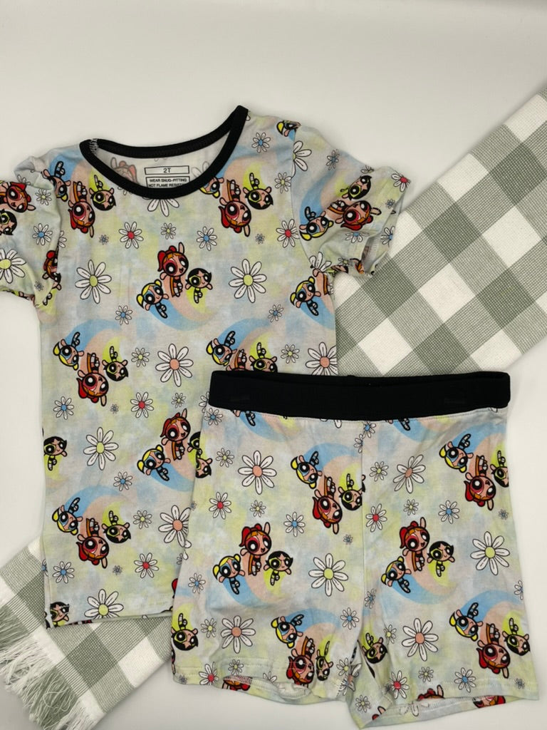 Power puff Girls 2pcs summer sets | T2