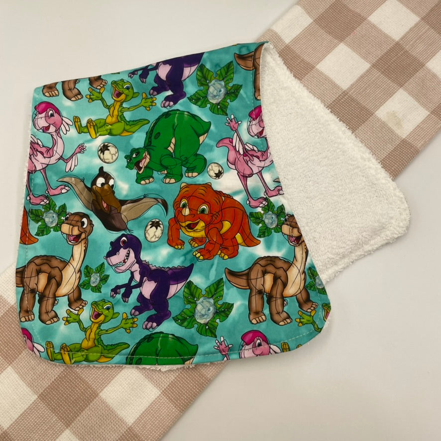 Large Baby Burp Cloth | Land Before Time