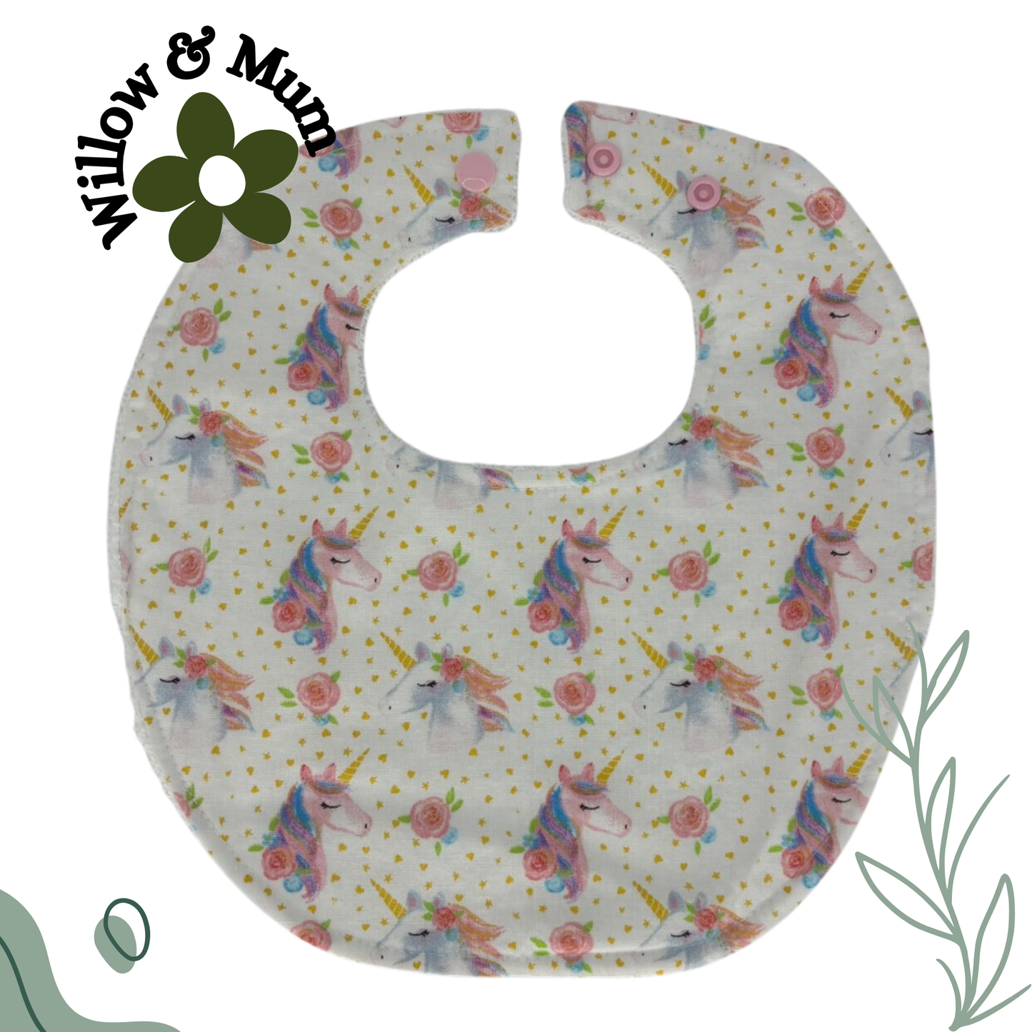 Baby Bib | Unicorns