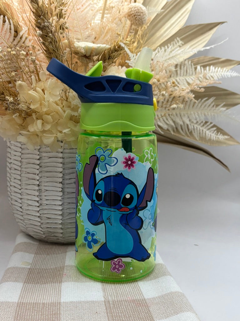 10oz Flip top Acrylic Drink Bottle | Blue Alien