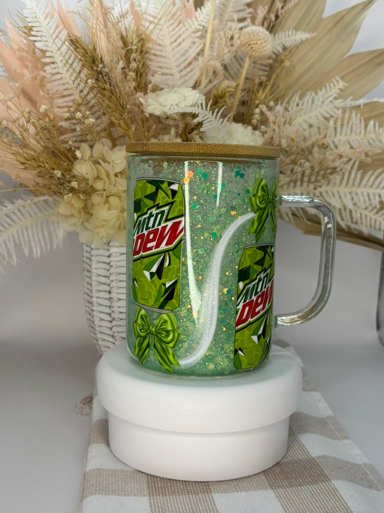 16oz Mug Snow Globe Tumbler | Mtn Dew