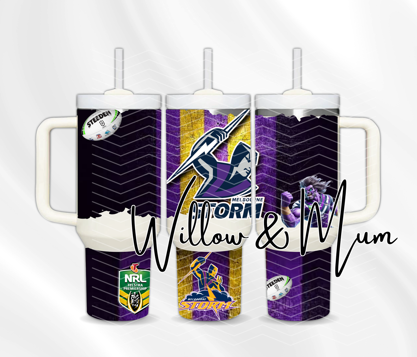 40oz Tumbler | NRL | Storm