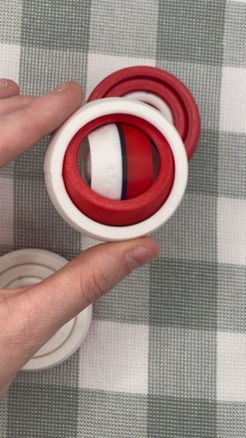 3D Printed Pokemon Ball Fidget