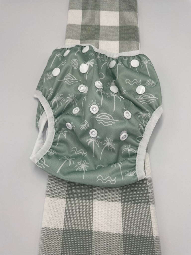 Swim Nappy’s | Summer Green
