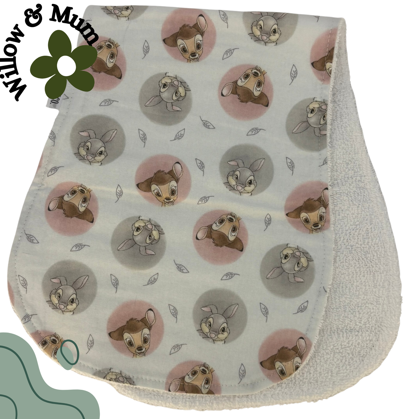 Baby Burp Cloth | Bambi