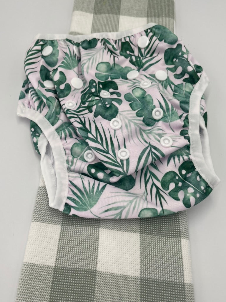 Swim Nappy’s | Green Leaves