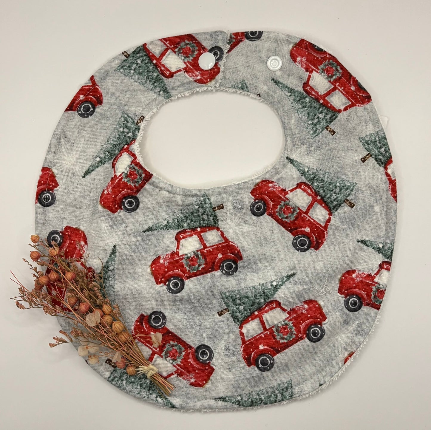 Baby Bib | Christmas Cars