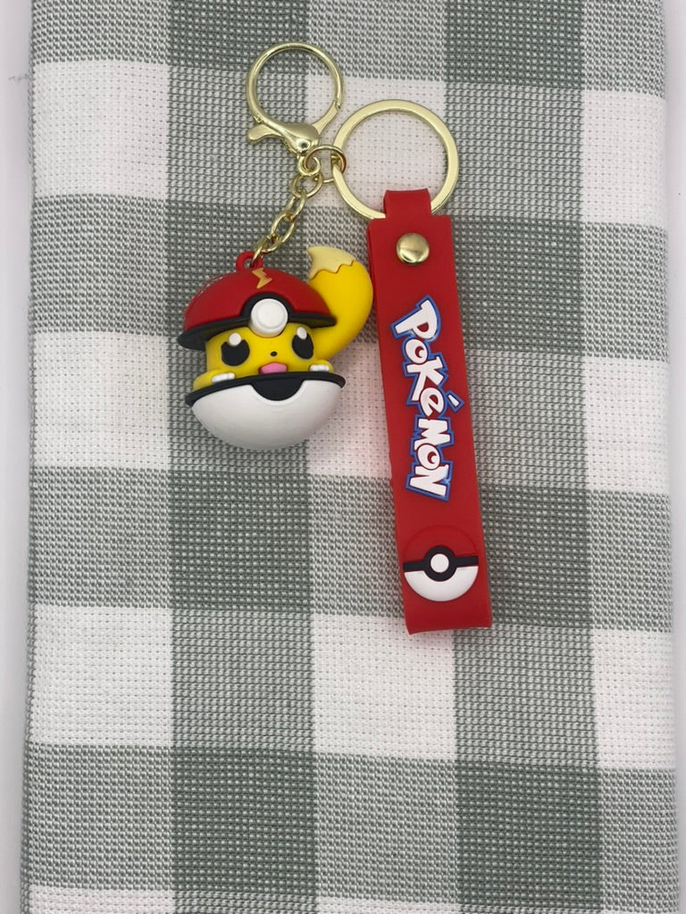 3D Keychain | Pokemon Ball Pikachu