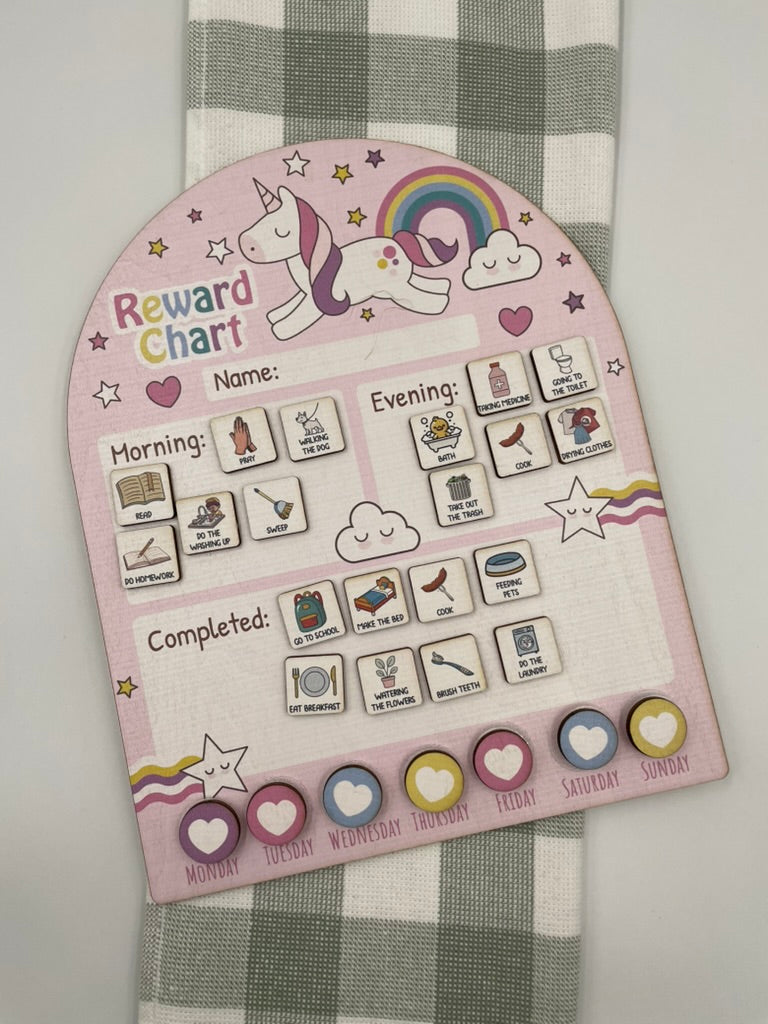 Chore Chart Unicorn