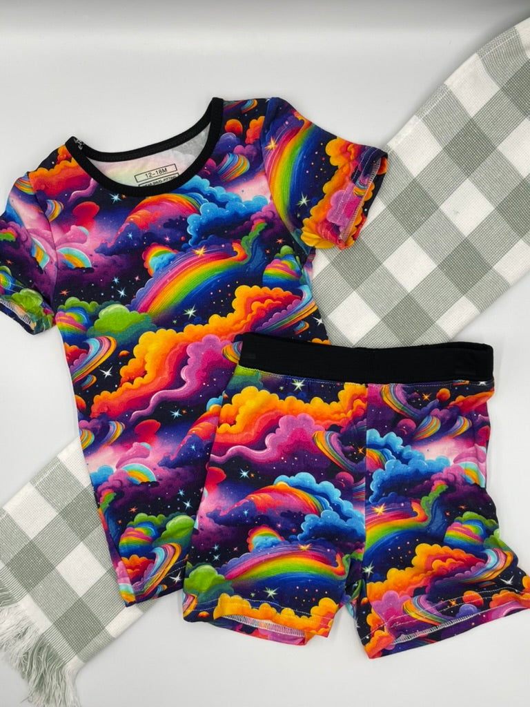 Rainbow 2pcs summer sets | 12-18M