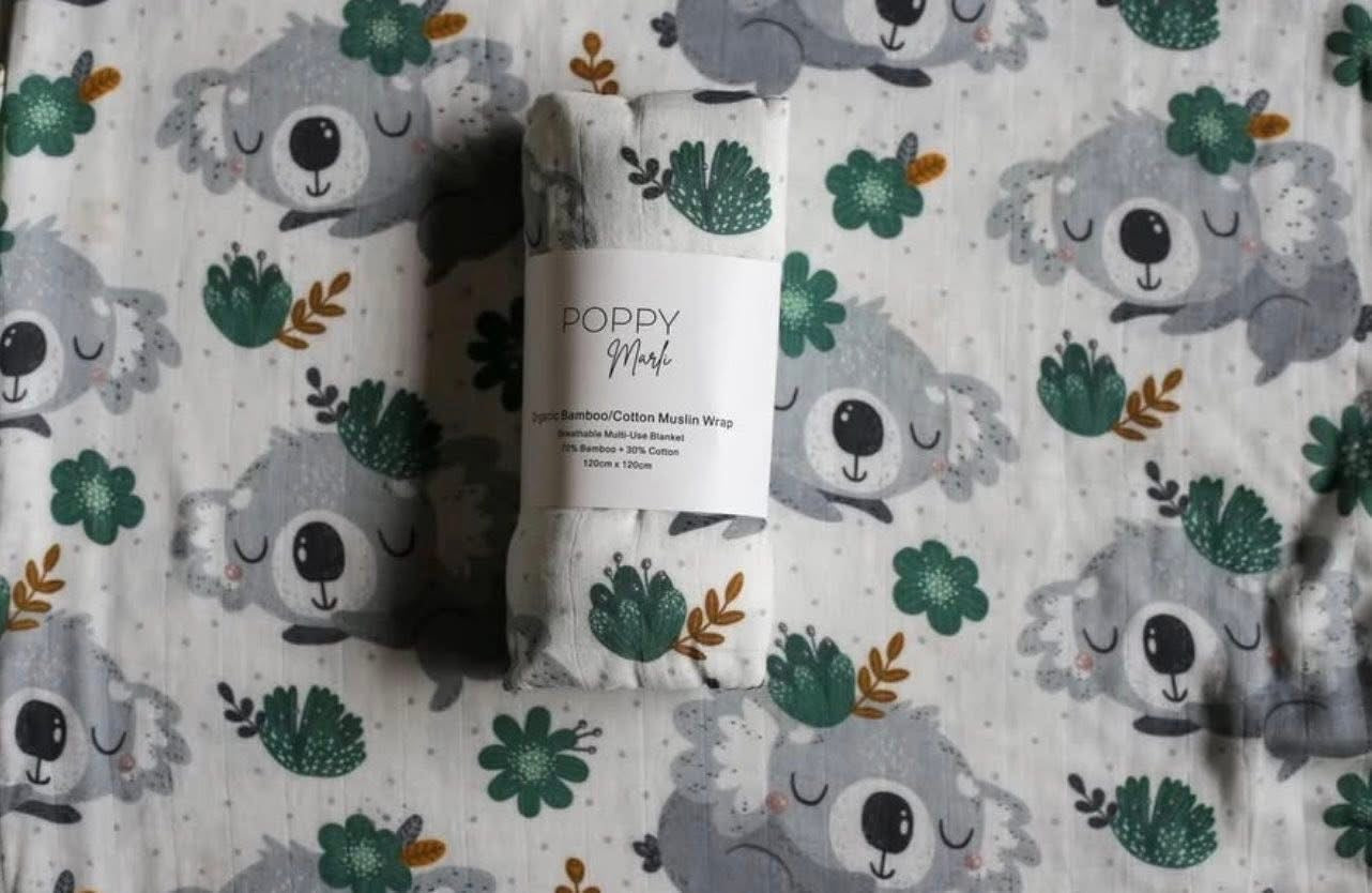Muslin Wrap | Koalas