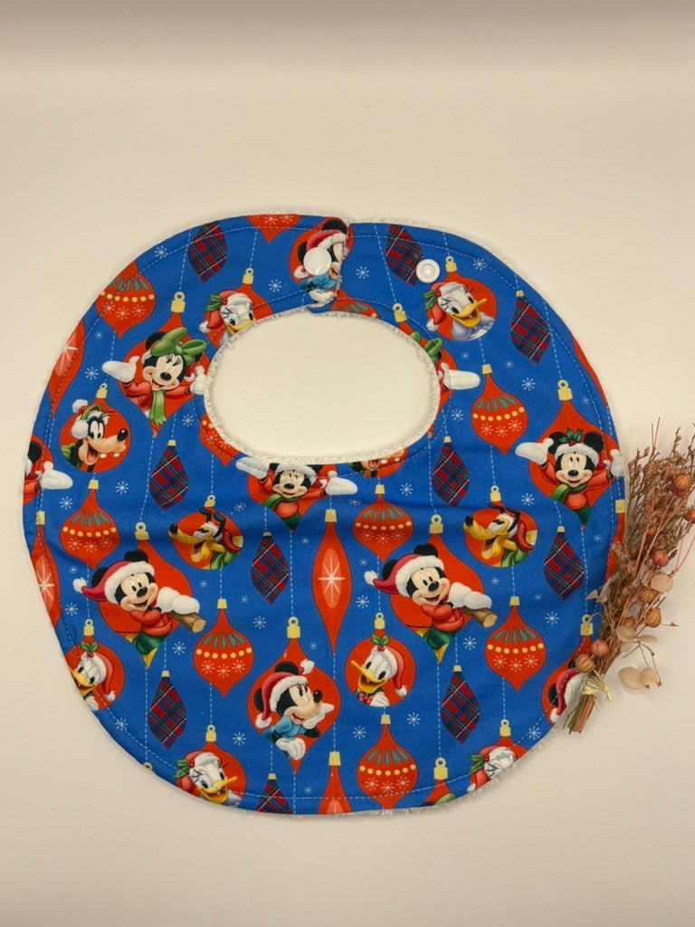 Baby Bib | Christmas Mouse