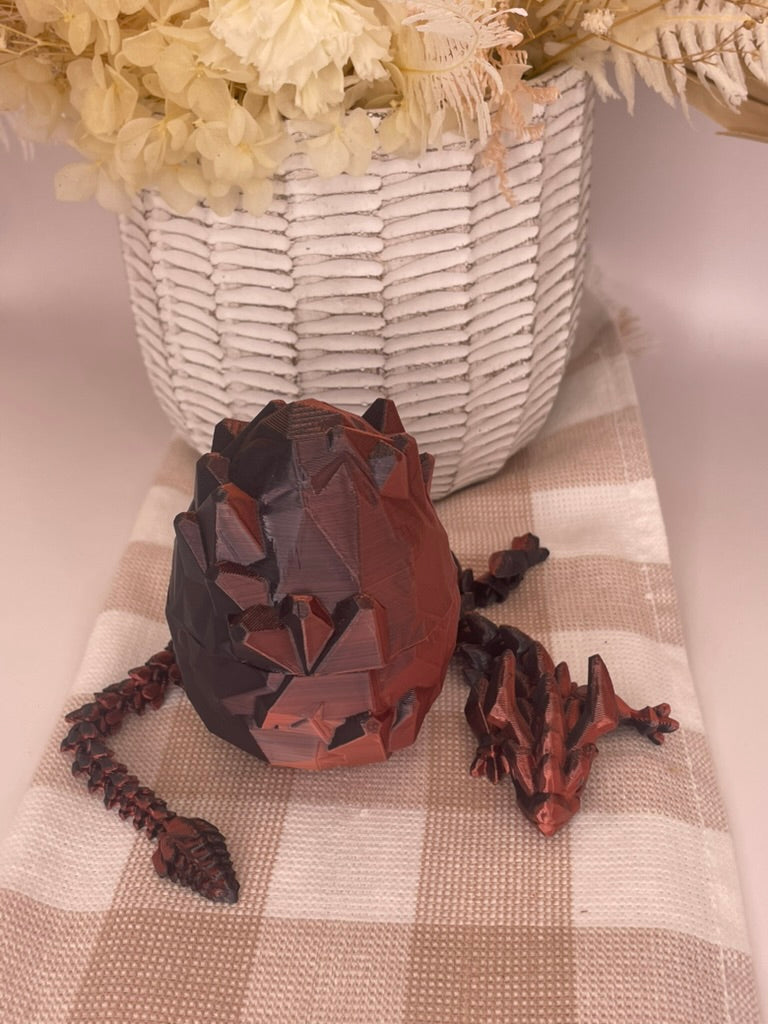 3D Printed | Dragon & Egg set