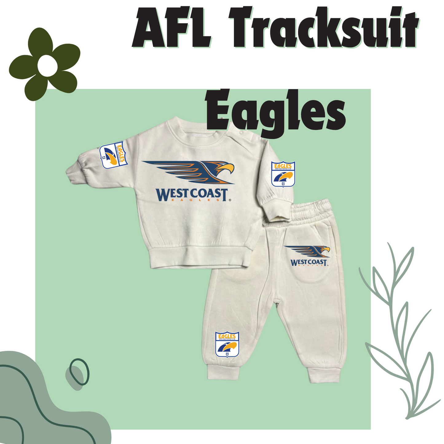 AFL Tracksuit | West Cost Eagles | Will&Mak Collection