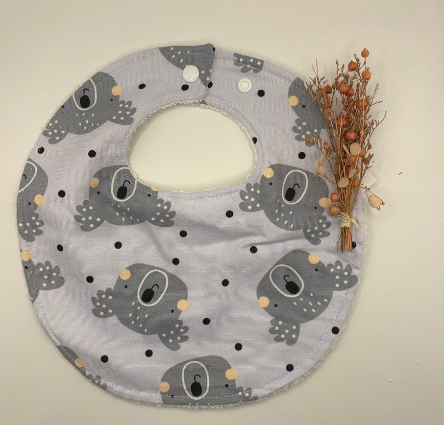 Baby Bib | Grey Koala