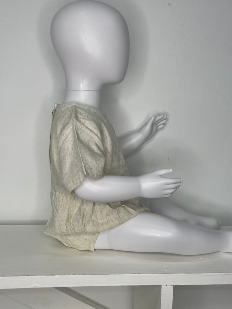 Windy Linen Romper