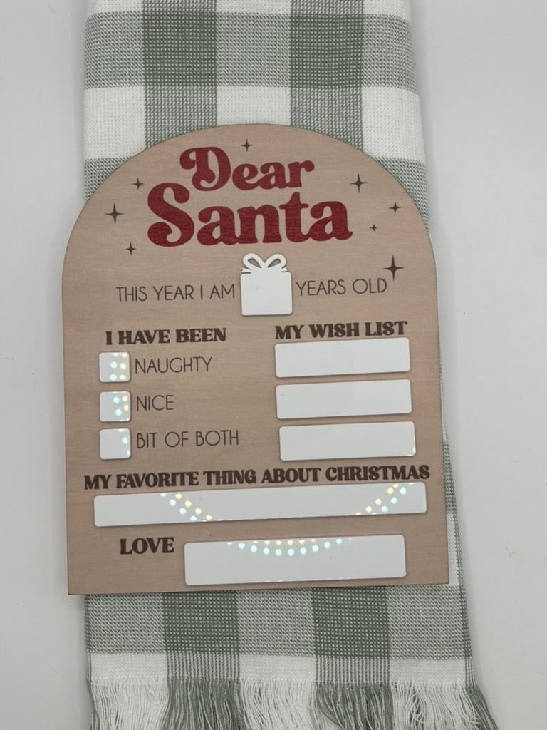 Dear Santa Board