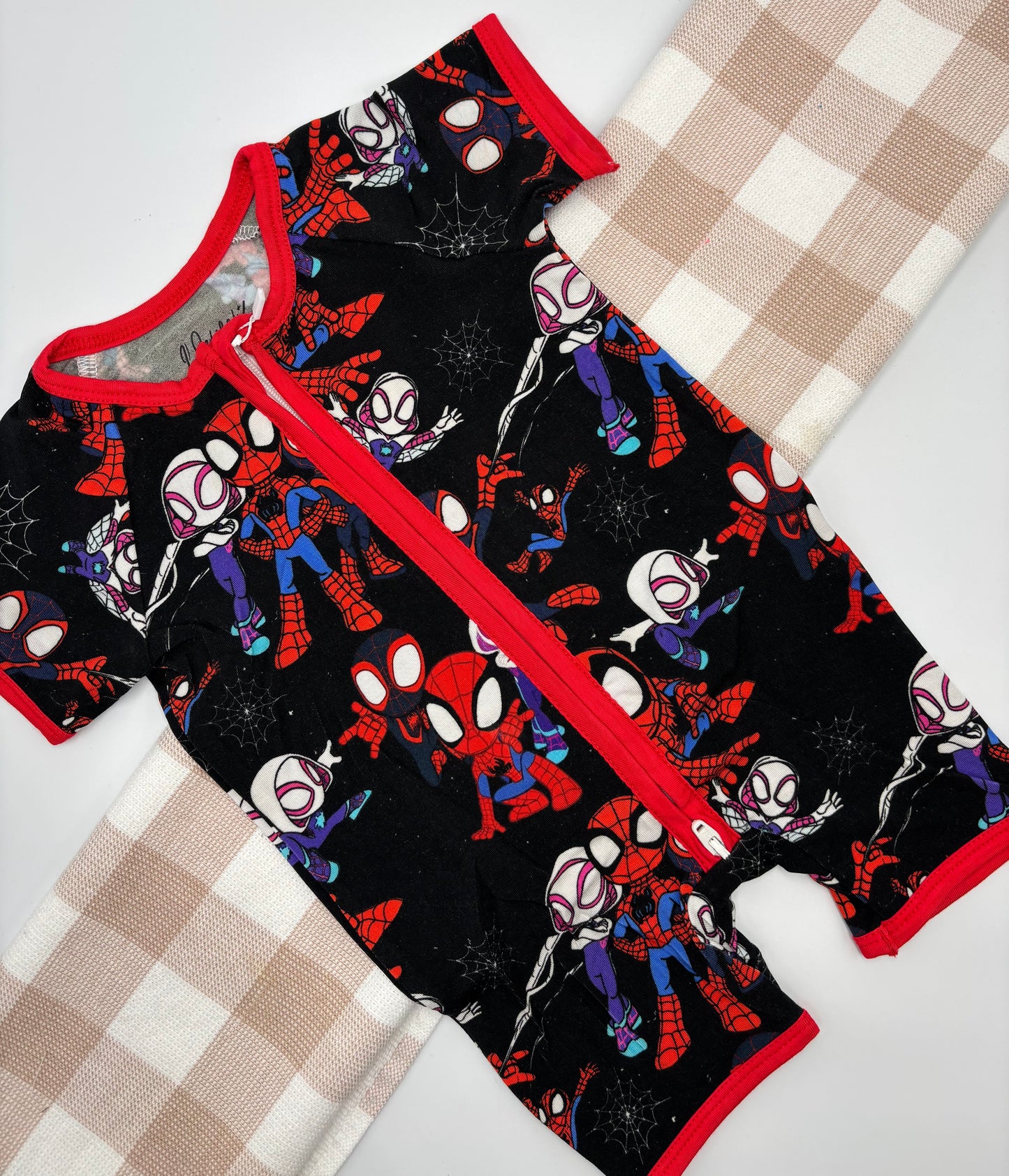 Organic Bamboo Shorties | Spidy
