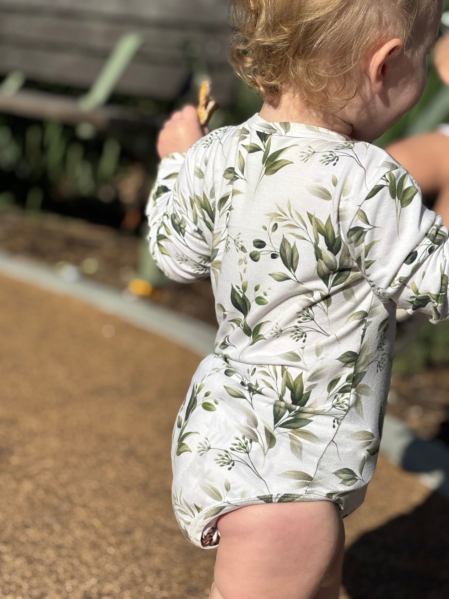 Organic Leaf Bodysuit