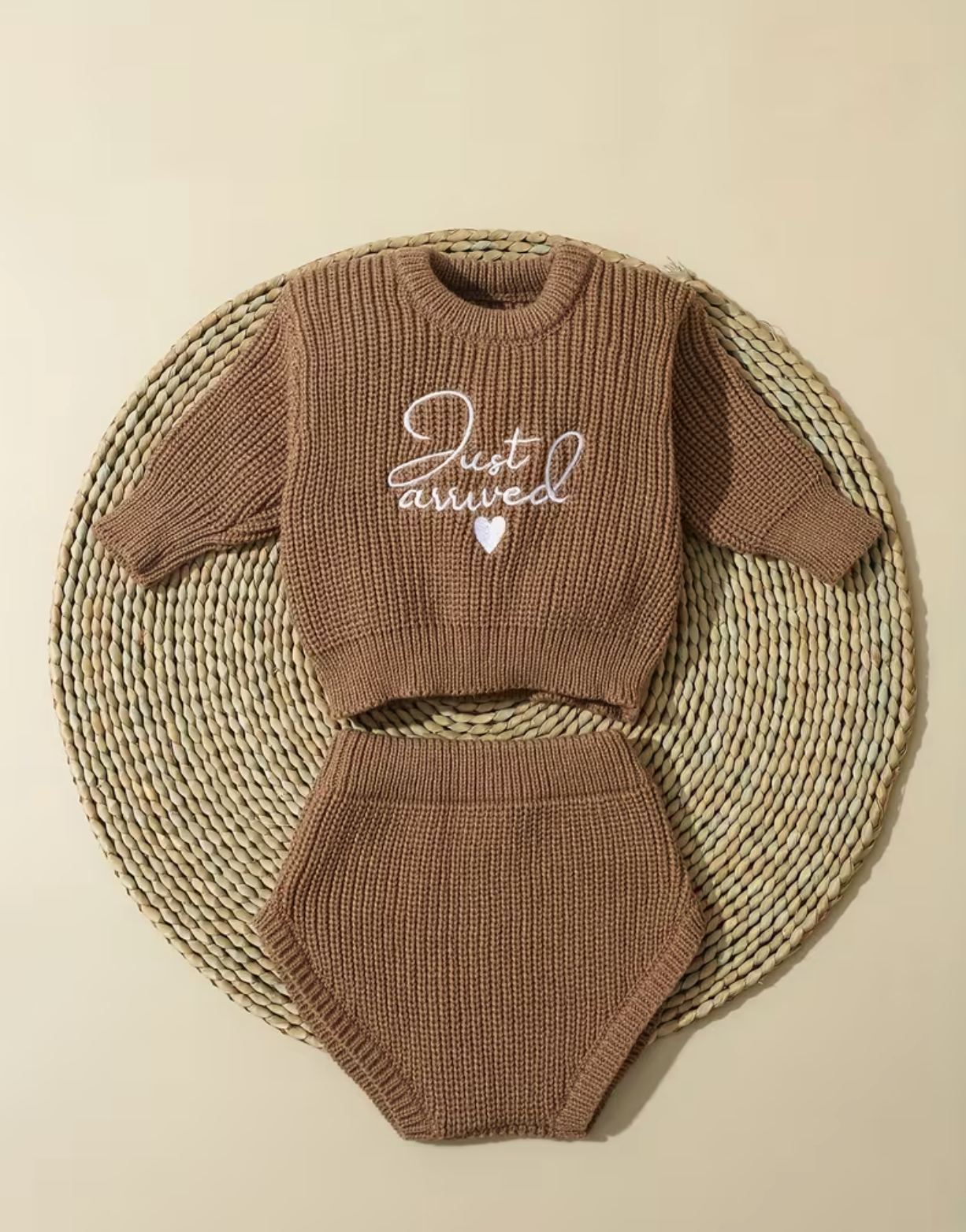 Just Arrived 2pcs Set | Brown