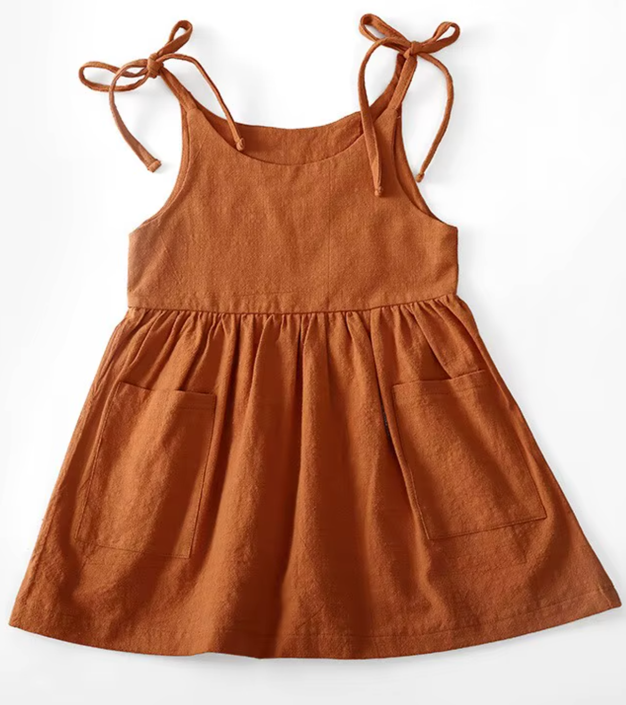 Bows up Dress | Rust