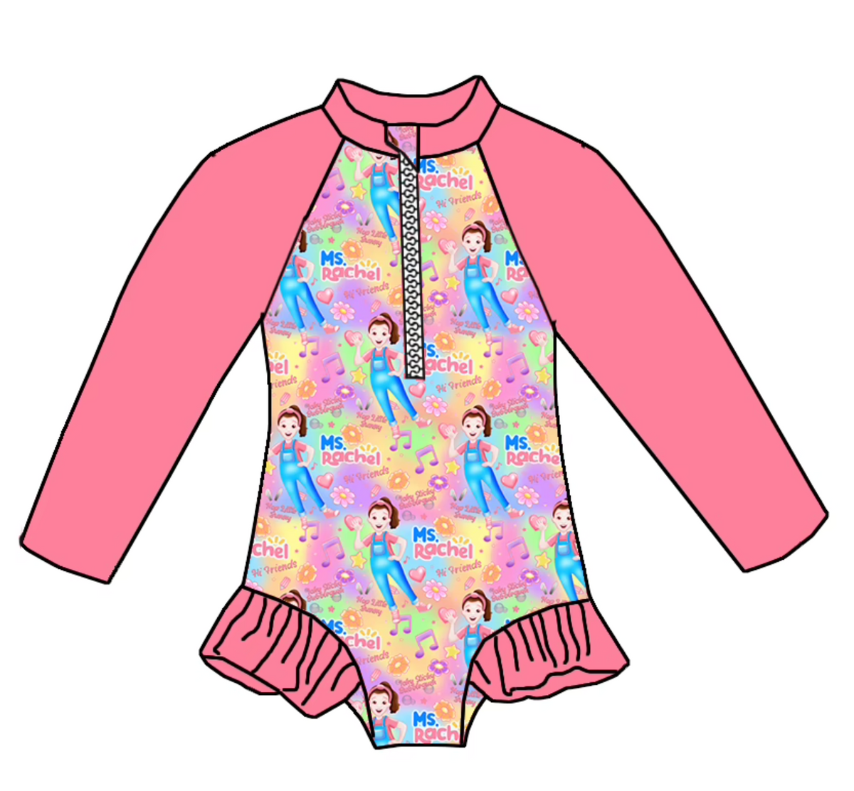 PRE ORDER Swimmers Ms Rachel Rainbow