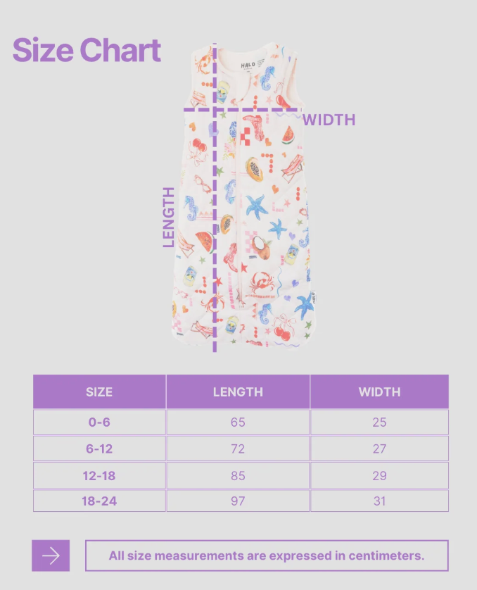 Harry Print - Sleep Sack 2.5 TOG