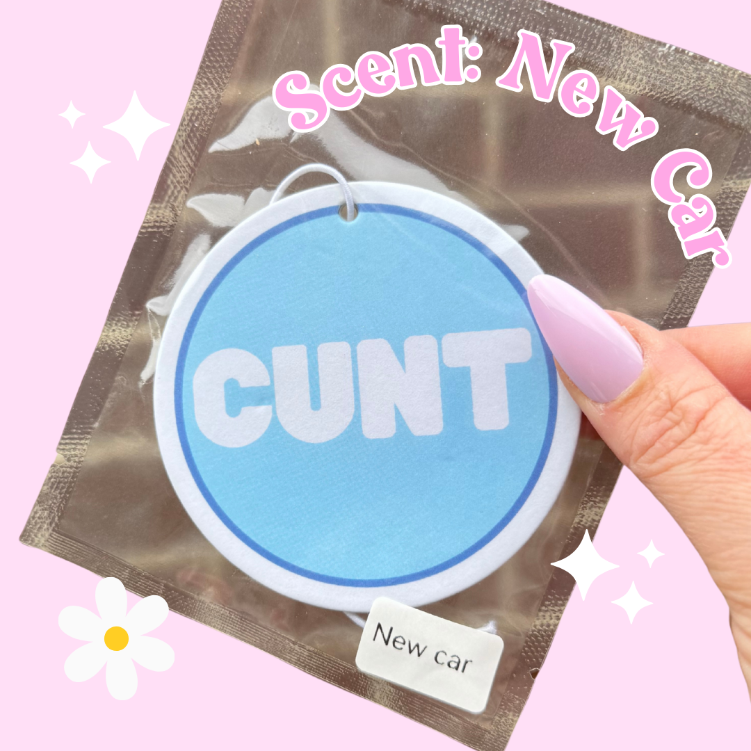 Cunt - Blue Air Freshener