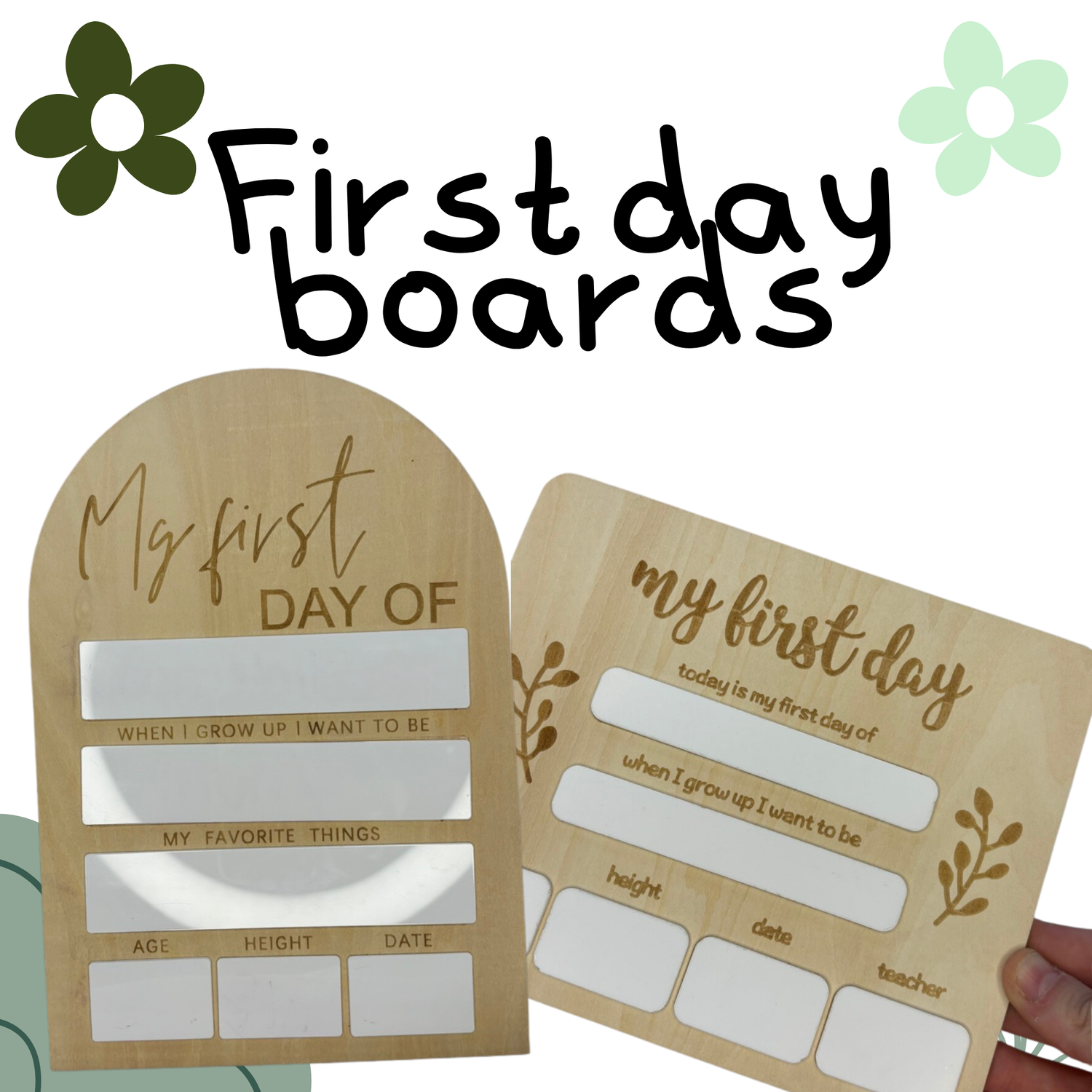First Day Boards