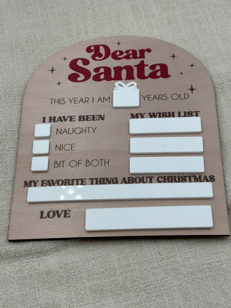 Dear Santa Board 5