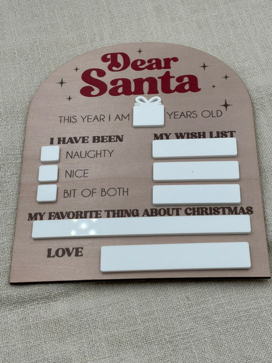 Dear Santa Board 5