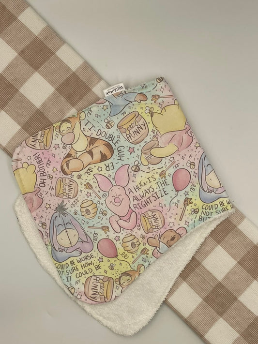 Large Baby Burp Cloth | Winnie & Friends