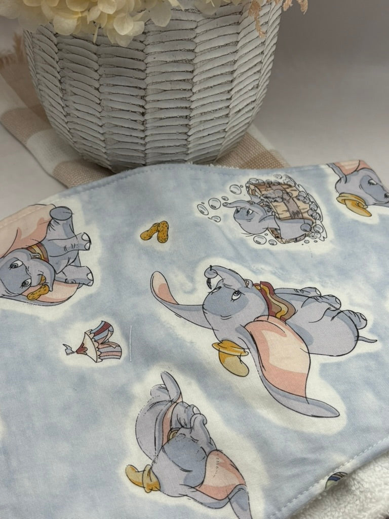 Baby Burp Cloth | Elephant