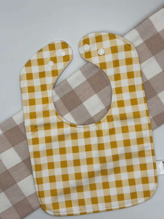 Baby Bib Yellow