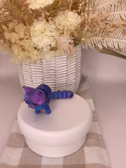 3D Printed | Cat | Purple