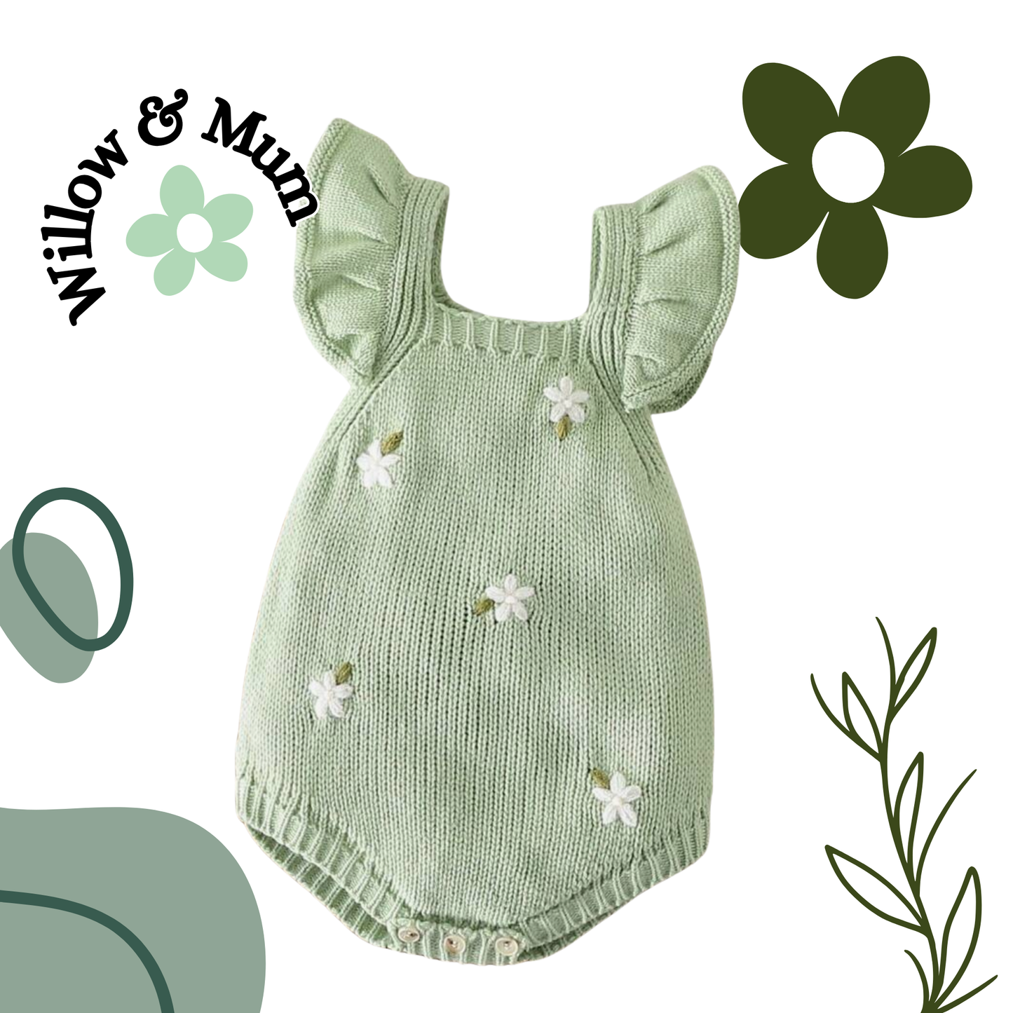 Maddison Green Romper