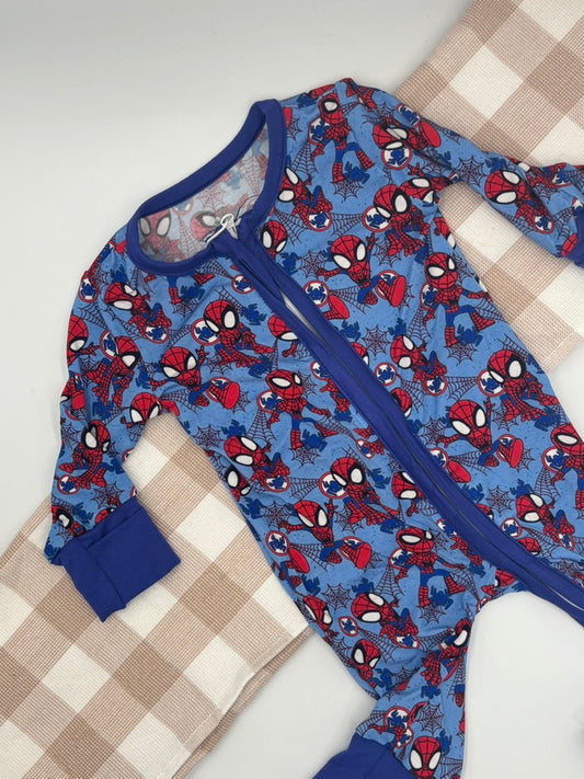 Spiderman Organic Bamboo Growsuit